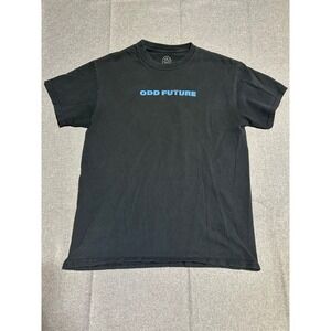 Odd Future T-Shirt Mens M Black Blue Logo Donut Graphic Short Sleeve Tee